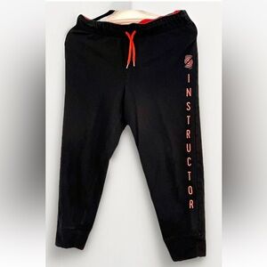ZUMBA STRONG By Zumba Instructor Cropped Skinny Sweat Pants SMALL